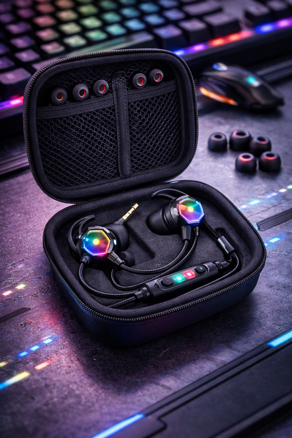 Dual Driver Gaming Earbuds
