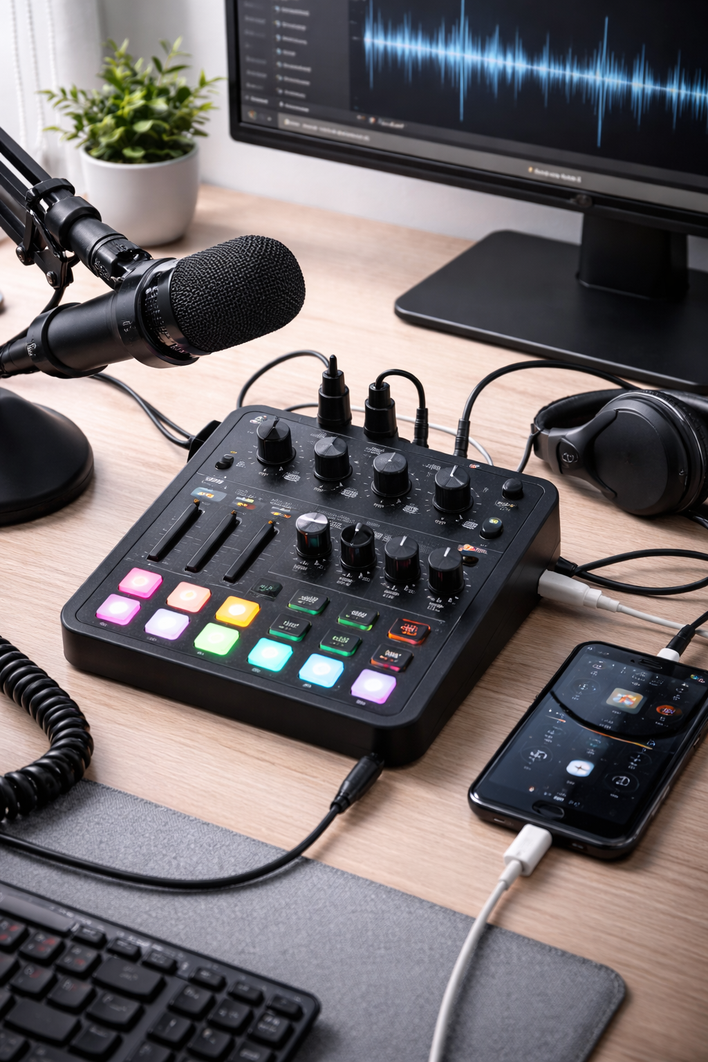 Desktop Audio Mixer Mini