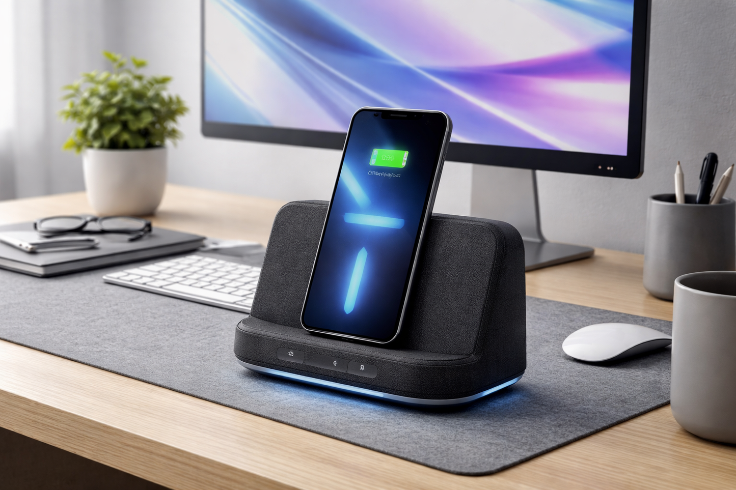 Wireless Charging Audio Dock
