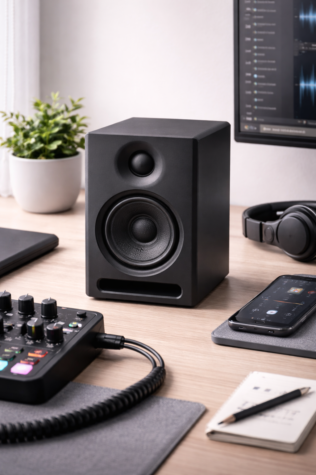 Melody Studio Monitor Speaker (Single Unit)