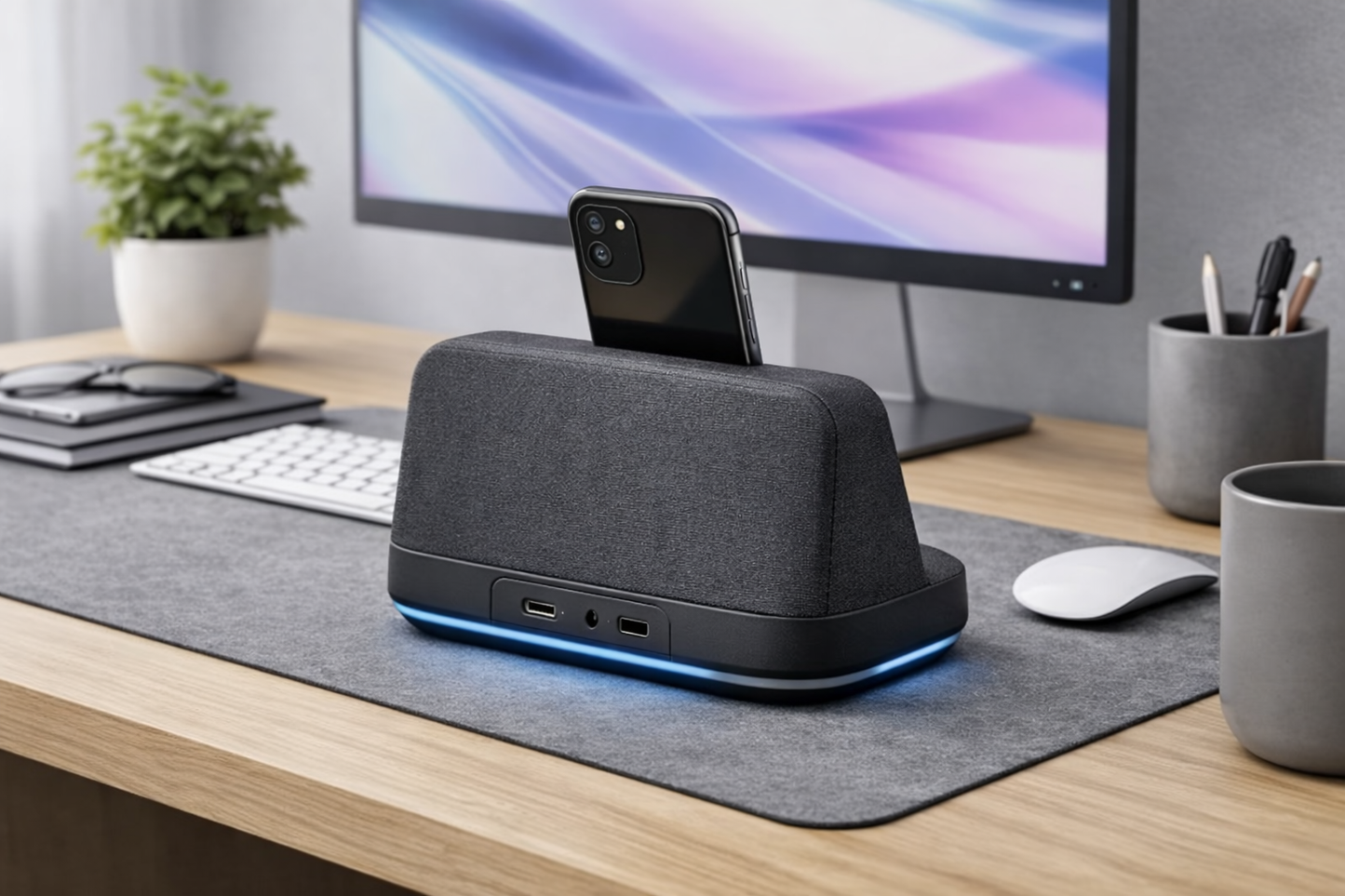 Wireless Charging Audio Dock